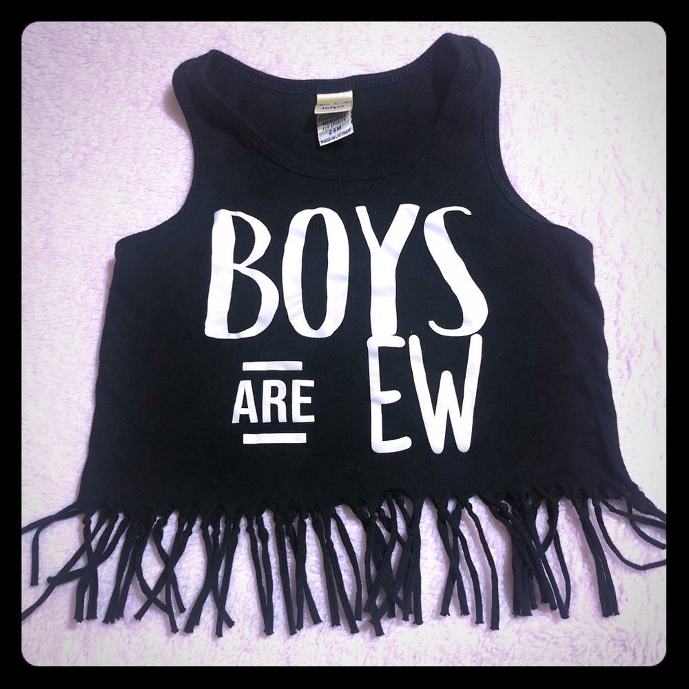 Fringe tank top